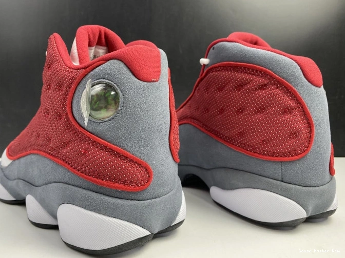 Grey Jordan Retro Air Gym Red 414571-600 13 Flint 0607